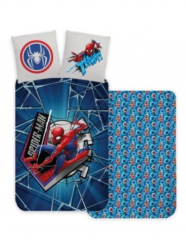 2 dalių patalynės komplektas Spiderman Thiwp 3569D131 2 dalių patalynės komplektas Spiderman Thiwp 3569D131