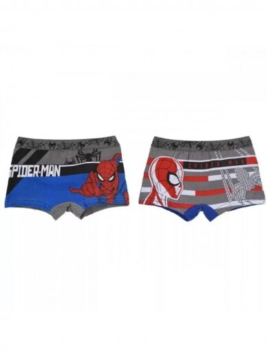 2 bokserių rinkinys Spiderman 1807D8 2 bokserių rinkinys Spiderman 1807D8