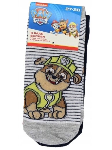 4 poros kojinių Paw Patrol 1 4 poros kojinių Paw Patrol 1