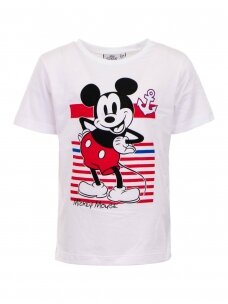 Balti marškinėliai Mickey Mouse 1536D044