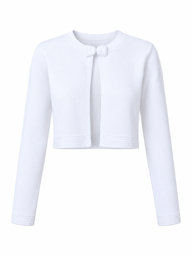 Baltas Mayoral bolero tipo megztinis 321 Blanco Baltas Mayoral bolero tipo megztinis 321 Blanco