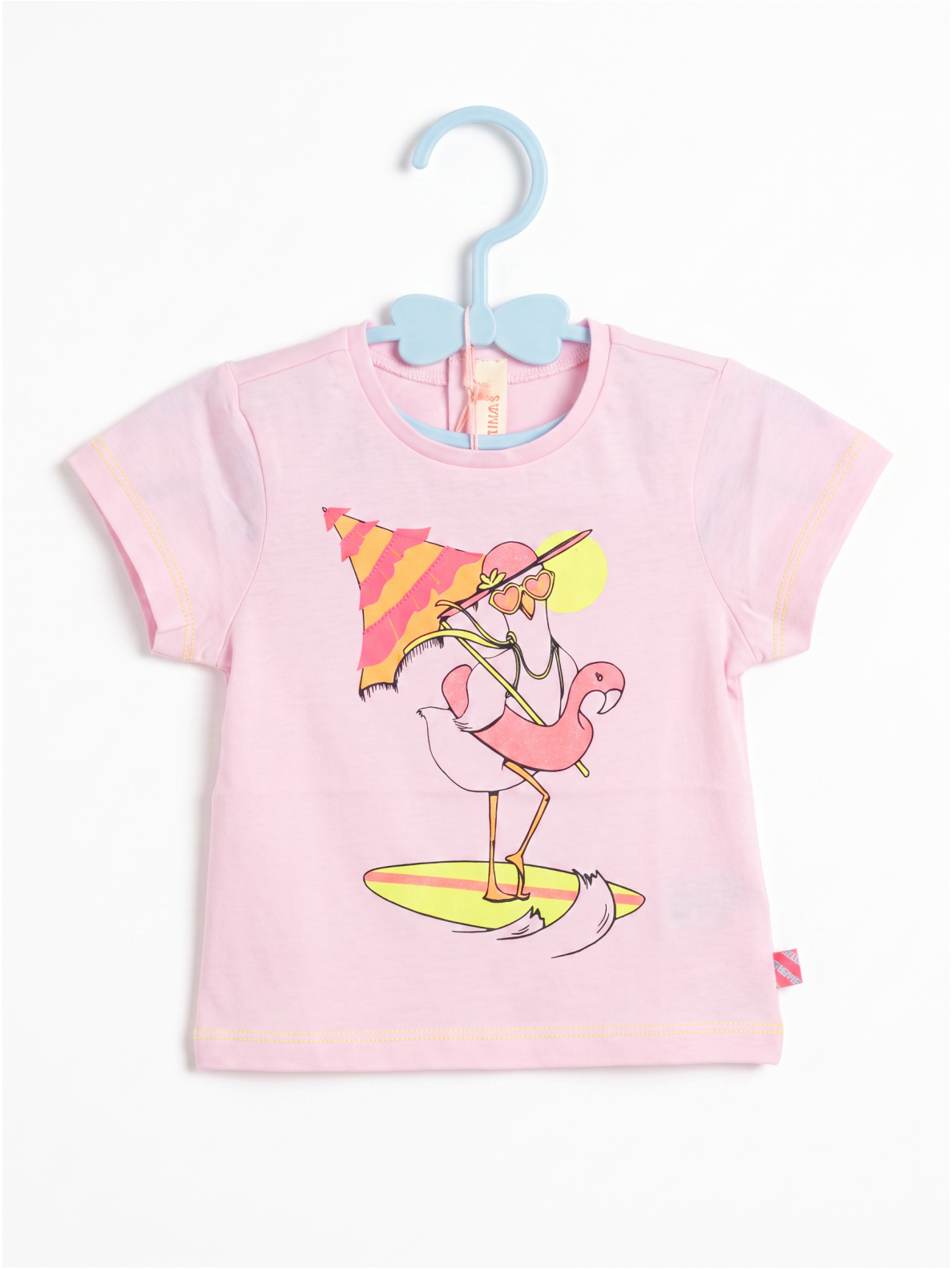 Billieblush marškinėliai „Flamingo Surf“