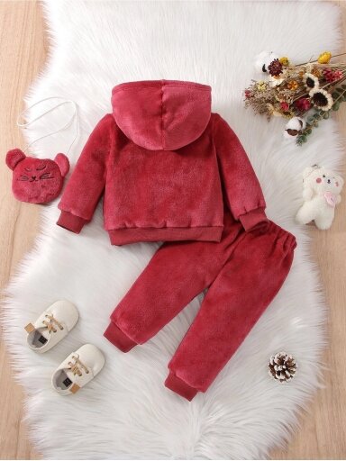 Bordo spalvos pašiltintas kostiumėlis 2528D240/DPA