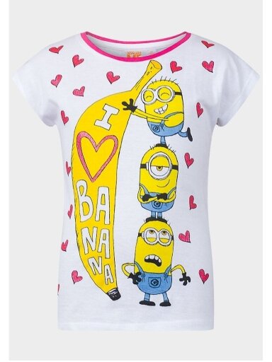 Despicable Me baltos ir pilkos spalvos pižama 1028D192