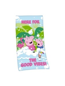 Didelis paplūdimio rankšluostis „Peppa Pig“ 140x200 cm 4766D132-1