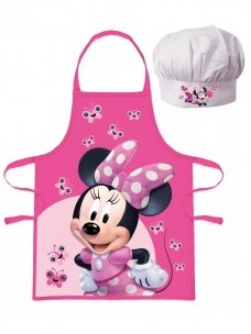 Disney Minnie virtuvės šefo prijuostė su kepure 2045D96