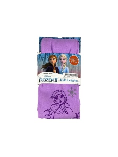 Disney Frozen II violetinės tamprės mergaitėms Disney Frozen II violetinės tamprės mergaitėms