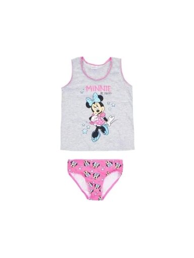 Disney Minnie vaikiškas apatinio trikotažo komplektas 5147D335
