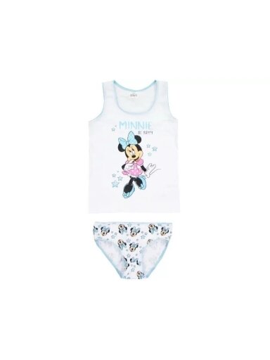 Disney Minnie White apatinio trikotažo komplektas 5148D2