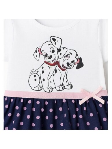 Disney Baby suknelė su 101 dalmatinas ir galvos juosta 1