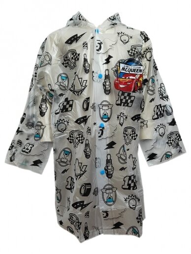 Disney Cars lietaus apsiaustas 1669D218 Disney Cars lietaus apsiaustas 1669D218
