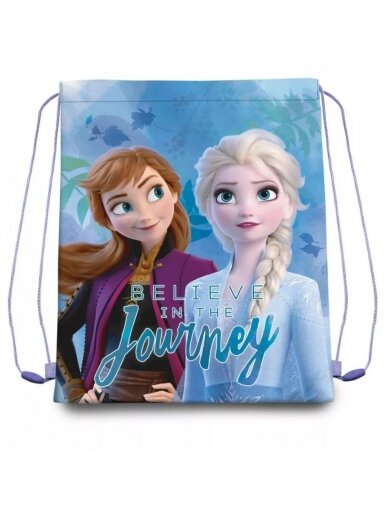 Disney Frozen maišelis sportinei aprangai 1522D087
