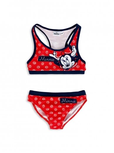 Disney Minnie raudonas maudymosi kostiumėlis 2002D54