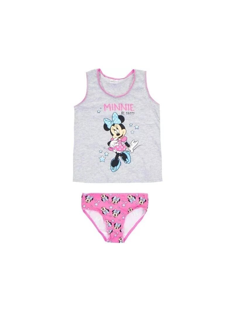 Disney Minnie vaikiškas apatinio trikotažo komplektas 5147D335 Disney Minnie vaikiškas apatinio trikotažo komplektas 5147D335