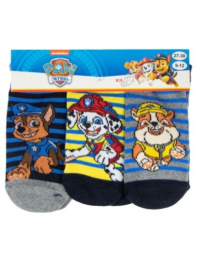 Dryžuotų kojinių rinkinys Paw Patrol 2692D209 Dryžuotų kojinių rinkinys Paw Patrol 2692D209