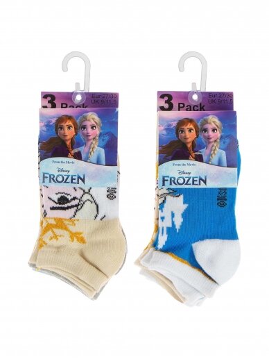Frozen Disney kojinių rinkinys, 3 poros 1813D193 1