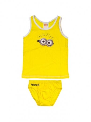 Geltoni marškinėliai ir kelnaitės Minions 2960D210 Geltoni marškinėliai ir kelnaitės Minions 2960D210