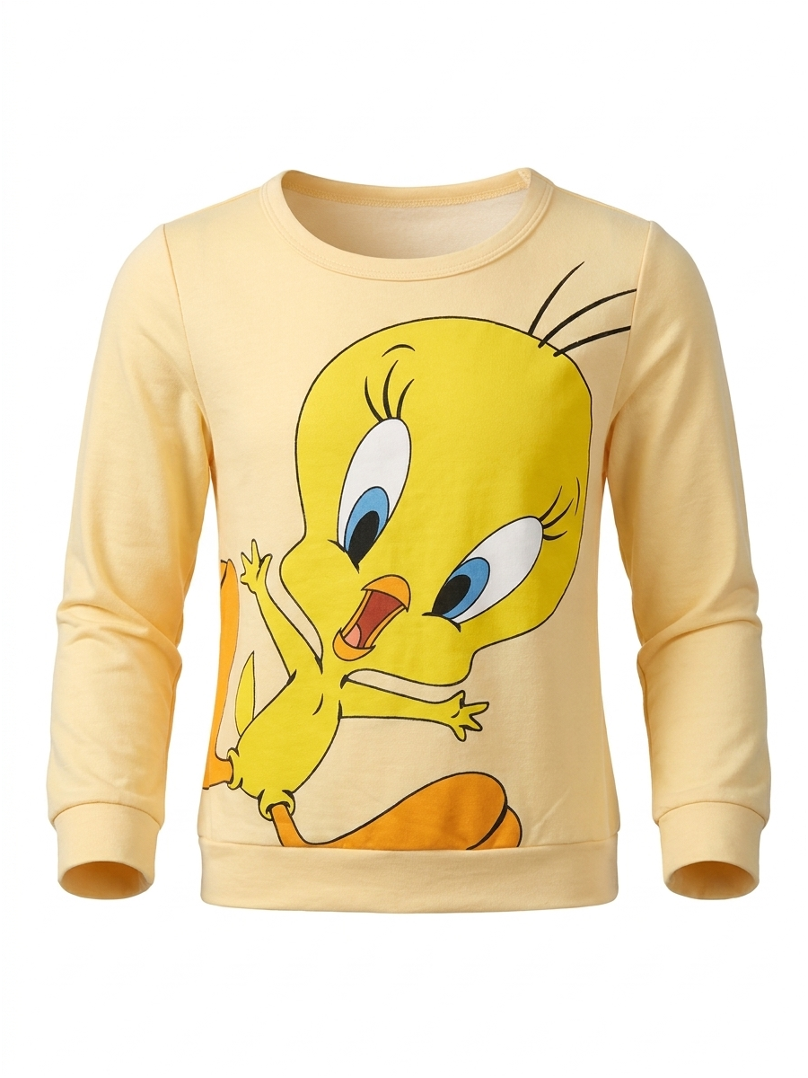 Geltonas „Tweety“ džemperis Geltonas „Tweety“ džemperis