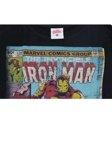 Iron Man marškinėliai ilgomis rankovėmis 2600D40 1