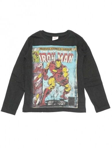 Iron Man marškinėliai ilgomis rankovėmis 2600D40