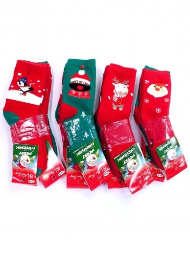 Kalėdinių kojinių rinkinys, 4 poros, 5054D104