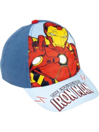 Kepurė su snapeliu Iron Man 44/46cm Kepurė su snapeliu Iron Man 44/46cm