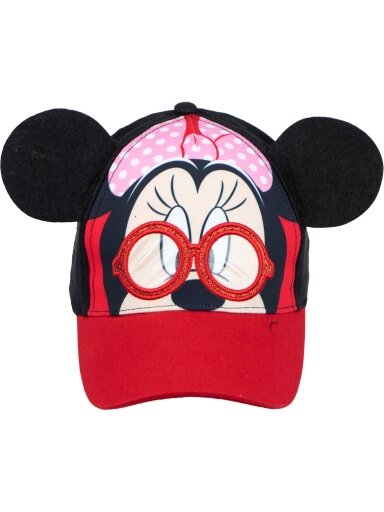 Kepurė su snapeliu Minnie Mouse 3D Black 3455D309