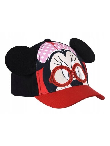 Kepurė su snapeliu Minnie Mouse 3D Red D4