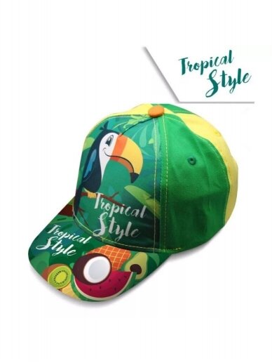 Kepurė su snapeliu Tropical Style 1535D039 Kepurė su snapeliu Tropical Style 1535D039