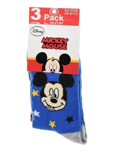 Kojinių rinkinys Mickey Mouse , 3 poros, 1170D240 Kojinių rinkinys Mickey Mouse , 3 poros, 1170D240