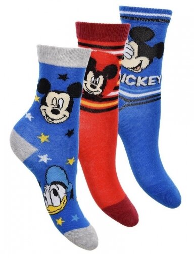 Kojinių rinkinys Mickey Mouse , 3 poros, 1170D240 Kojinių rinkinys Mickey Mouse , 3 poros, 1170D240