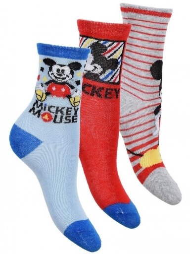 Kojinių rinkinys Mickey Mouse , 3 poros, 1172D240 Kojinių rinkinys Mickey Mouse , 3 poros, 1172D240