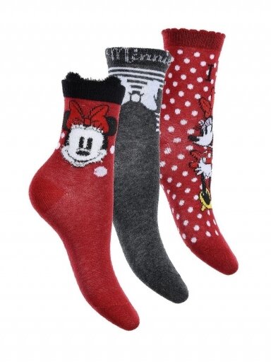 Kojinių rinkinys MINNIE MOUSE, 3 vnt, 0071D16