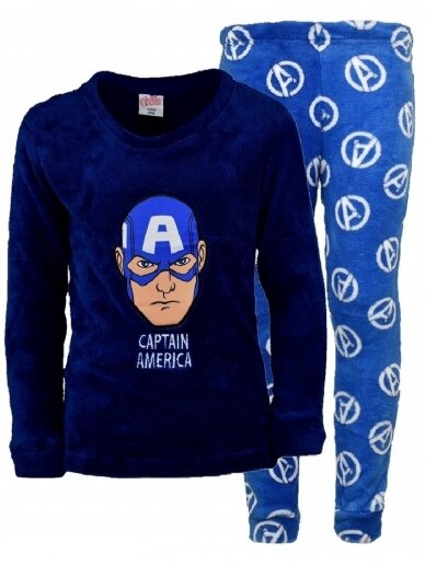 Koralų vilnos pižama Avengers 2942D304 Koralų vilnos pižama Avengers 2942D304