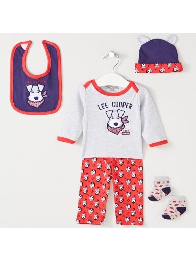 Lee Cooper 5 dalių komplektas kūdikiui 2773D352