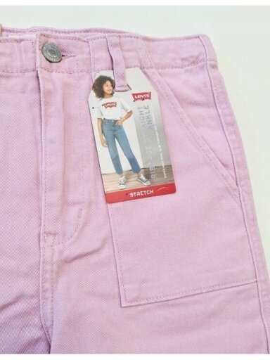 Levi’s vaikiški šviesiai rožiniai džinsai Levi’s vaikiški šviesiai rožiniai džinsai