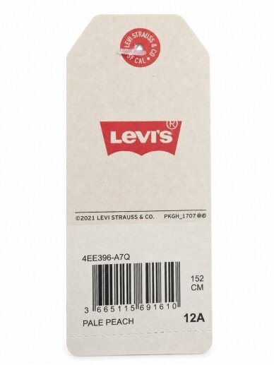 Levi’s persikinė suknelė-džemperis su gobtuvu 2 Levi’s persikinė suknelė-džemperis su gobtuvu 2