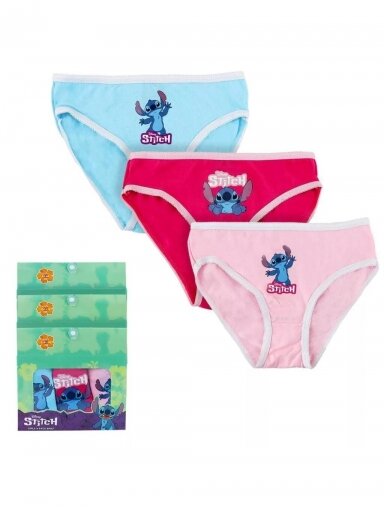 Lilo and Stitch vaikiškos kelnaitės 3 vnt./pak 3387D204