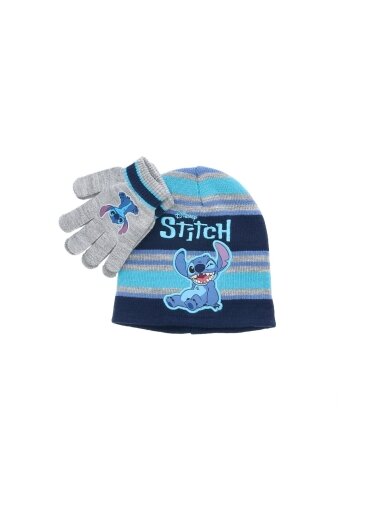 Lilo & Stitch Grey kepurė ir pirštinės 3534D110