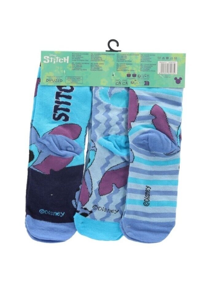 Lilo & Stitch kojinių komplektas, 3 poros 5176D30 1