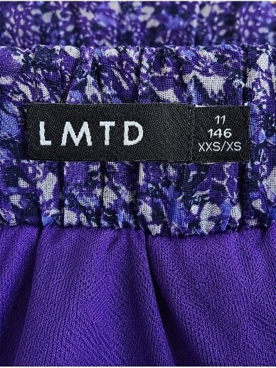 LMTD violetinis raštuotas sijonas 2