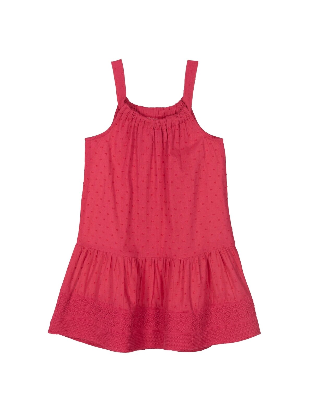 Mayoral hibisko spalvos vasarinė suknelė 4616D162 1 Mayoral hibisko spalvos vasarinė suknelė 4616D162 1
