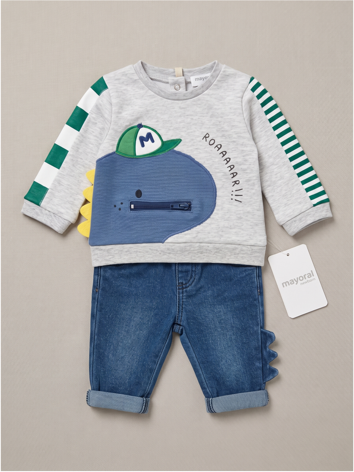 Mayoral kostiumėlis naujagimiui 1514 Denim Mayoral kostiumėlis naujagimiui 1514 Denim