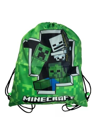 Maišelis sportinei aprangai Minecraft Creeper 3573D44