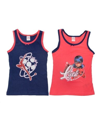 Marškinėlių komplektas mergaitei Miraculous Ladybug 3417D225-1