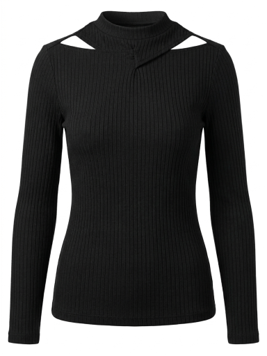 Mayoral juodas rumbuotas golfas 7051-82 Negro