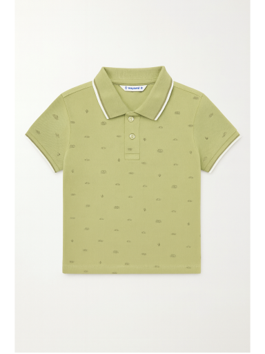 Mayoral salotinės spalvos polo marškinėliai 4414D119