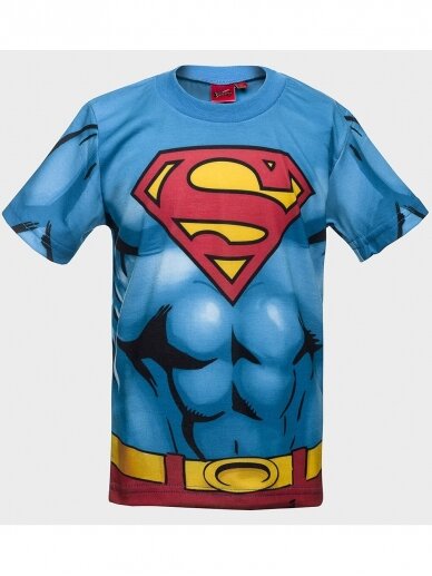 Marškinėliai Supermenas trumpomis rankovėmis 1034D193