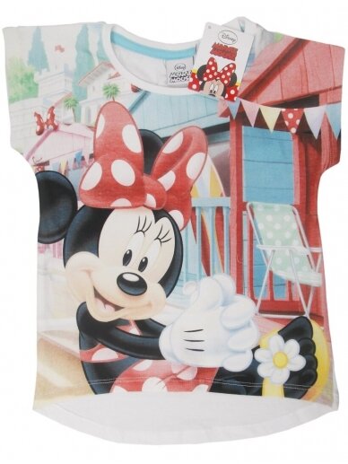 Marškinėliai trumpomis rankovėmis MINNIE MOUSE 0367D061 Marškinėliai trumpomis rankovėmis MINNIE MOUSE 0367D061