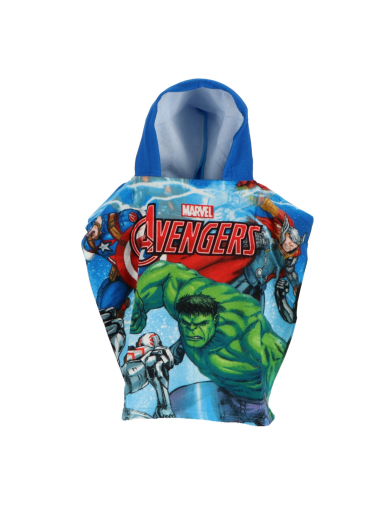 „Marvel Avengers“ paplūdimio pončas su gobtuvu 4767D132-1 „Marvel Avengers“ paplūdimio pončas su gobtuvu 4767D132-1
